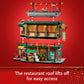 LEGO Spring Festival Family Reunion Celebration Building Toy for Kids, Restaurant Playset with Toy Kitchen and 13 Minifigures for Pretend Play, Gift