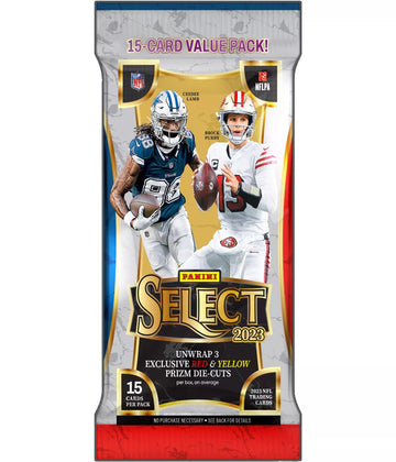 2023 Panini Select Football Jumbo Value Trading Card Pack