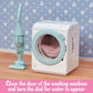 Calico Critters - Laundry & Vacuum Cleaner Set - Dollhouse Furniture & Accessories - Kids Pretend Play Toy, Miniature Dollhouse Accessories Set, Ages