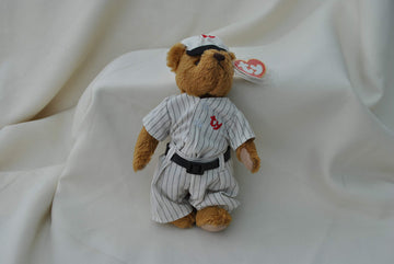Ty Attic Treasures Cooper 8" Plush Baseball Bear