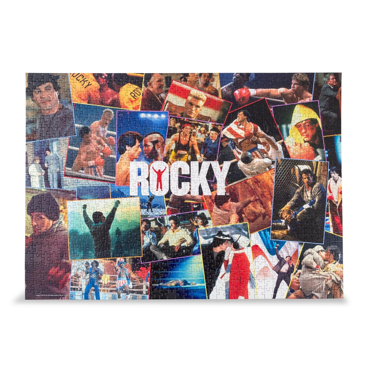 Rocky Movie Collage 1000-Piece Jigsaw Puzzle | Fun Brain Teaser, Toys & Games | 28 x 20 Inches