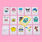 Guess WHO? Card Game: Hello Kitty and Friends, Featuring 20 Characters, My Melody, Kuromi, Badtz-Maru and More, Family Friendly Deduction Game
