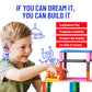 Strictly Briks Stackable Baseplates - 24 Pack 10"x10", 32x32 Studs, Compatible with Lego for Building City Scenes, Foundation, Displays Bricks on Play