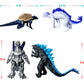 TwCare Set of 12 Godzilla x Kong: The New Empire, Dinosaur Dragon Toys Action Figures, Evolved Basic Exquisite Battle Roar B.E.A.S.T. Glove Shimo