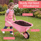 Best Choice Products Kids Wheelbarrow and Gardening Tool Set 8 Piece with Metal Tools, Watering Can, Apron and Gloves, Child Garden Play Set