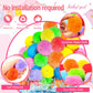Anyumocz 70 Pcs Reusable Water Balls,Soft Soaker Splash Balls for Summer Backyard,Lawn,Beach,Pool Party Water Games,Colorful Water Toys
