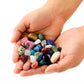 Discovery™ Big Treasure Dig STEM Kit - 23-Piece Excavation Set for Kids| Dig for 15 Gemstones, 4 Crystal Geodes & Pyrite Nuggets| Real Tools|