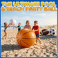 24-Inch Inflatable Sports Beach Balls - Blow Up Party Decoration - 4-Pack