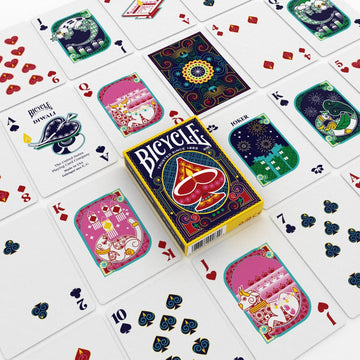 Bicycle Diwali, Collectible Standard 52 Deck of Cards, Poker Size, Gifts, Family & Kids Card Game Night