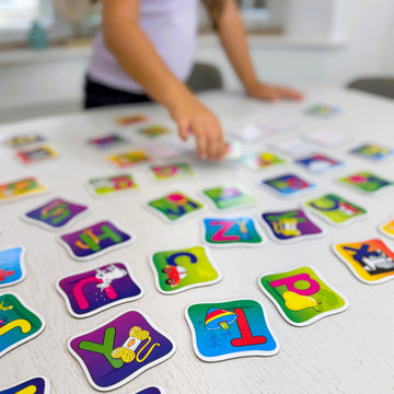 The Learning Journey: Match It! Memory - Alphabet - Capital and Lowercase Letter Matching Game with 26 Matching Pairs - Memory Games for Kids 3 and Up