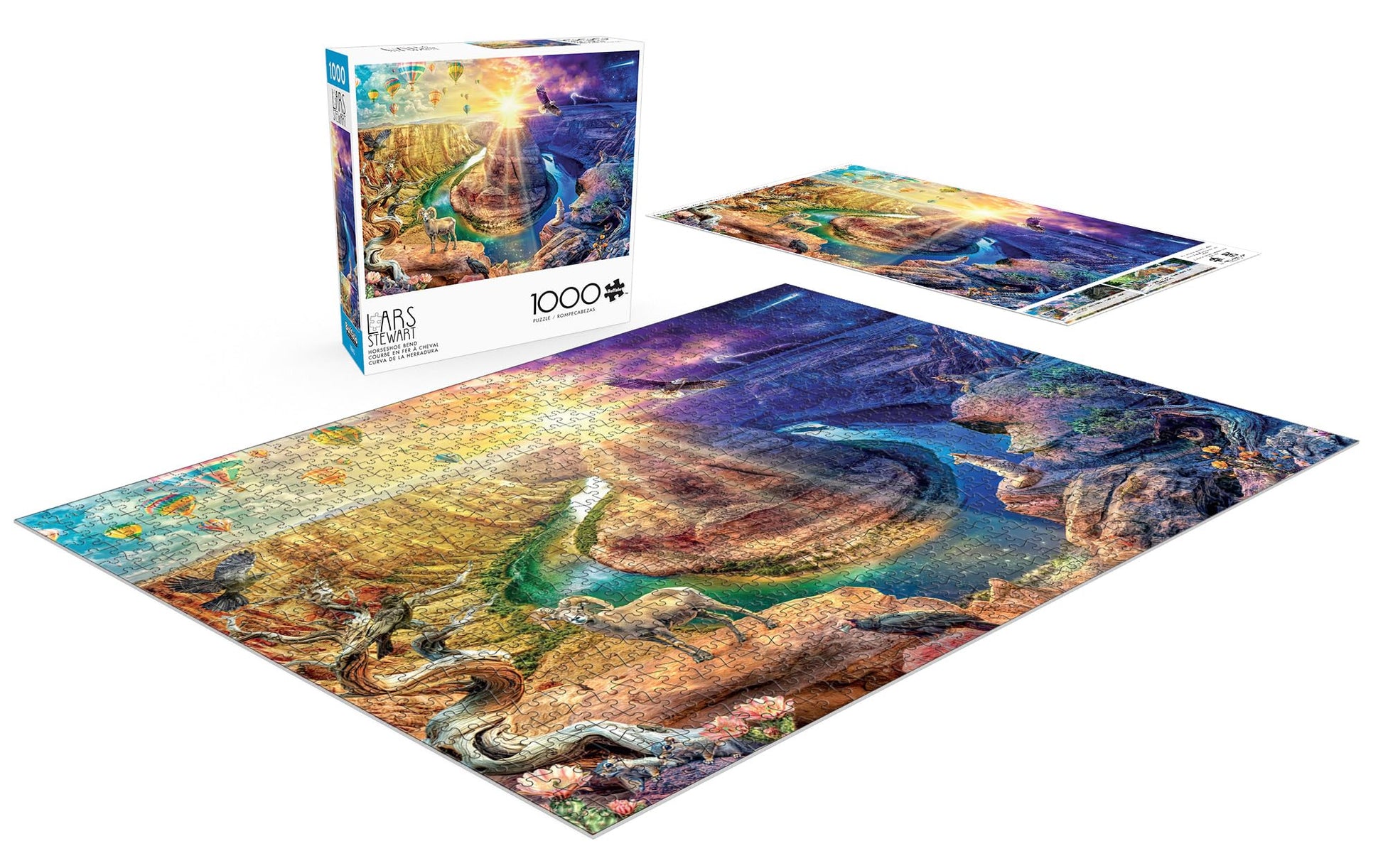 Buffalo Games - Horseshoe Bend - 1000 Piece Jigsaw Puzzle for Adults