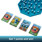 Mattel Games Deep Sea Diamond Dive Family Board Game for Kids and Grown-Ups with Easy Rules and Quick Gameplay for 2-4 Players