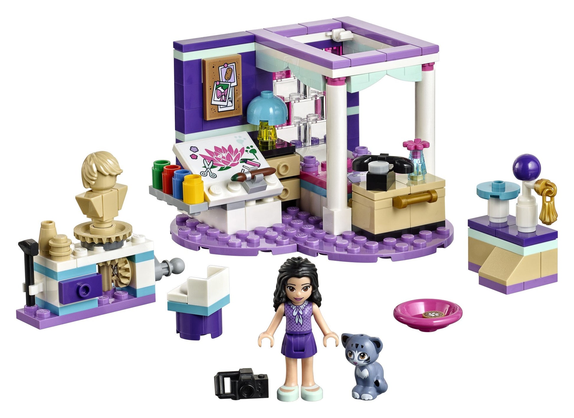 LEGO Friends Emma’s Deluxe Bedroom 41342 Building Kit (183 Piece)