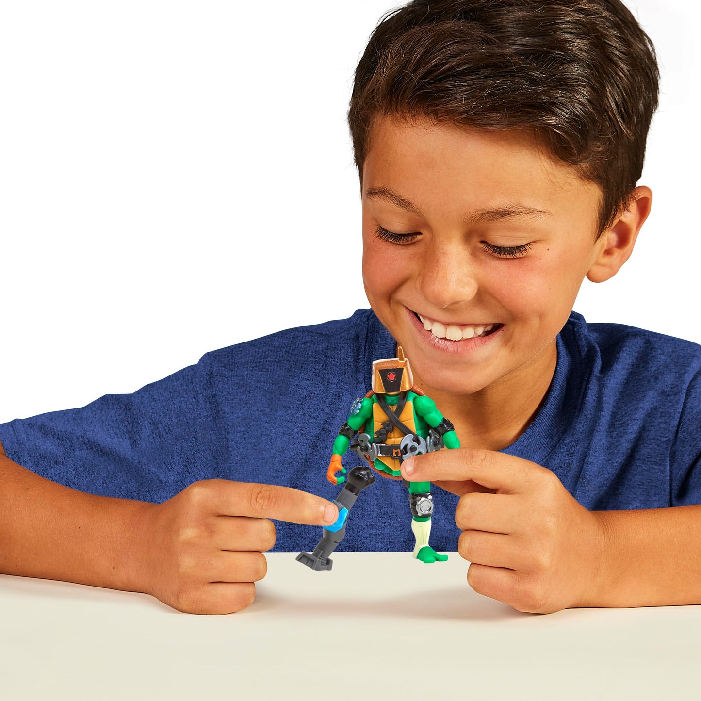 Tales of Teenage Mutant Ninja Turtles: Mutations Mix & Match 4.5" Michelangelo Basic Action Figure Asst by Playmates Toys