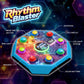 Electronic Table Reflex Game for Solo & 2 Players, Light-Up Memory & Reaction Toy with 4 Game Modes, Family Brain Training Gift for Kids 6 7 8 9 10 11