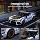 Mould King ZL-1 Classic Sports Car Building Kits, MOC Racing Car Toys Model, Vehicle Blocks Set Suitable for Boys to Build, House Decoration Gifts