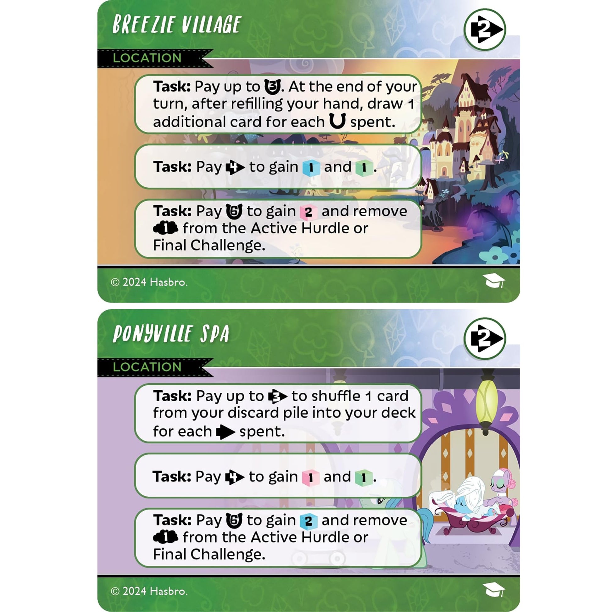 Renegade Game Studios My Little Pony Deck-Building Game Expansion: Scholarly Shenanigans with 85 New Cards, Cooperative Gameplay, Ages 14+, one