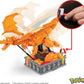 MEGA Pokémon Building Toys Set Motion Charizard with 1664 Pieces and Wing Movement, for Adult Collectors