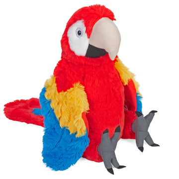 Wild Republic Cuddlekins Eco Scarlet Macaw Stuffed Animal - 12"