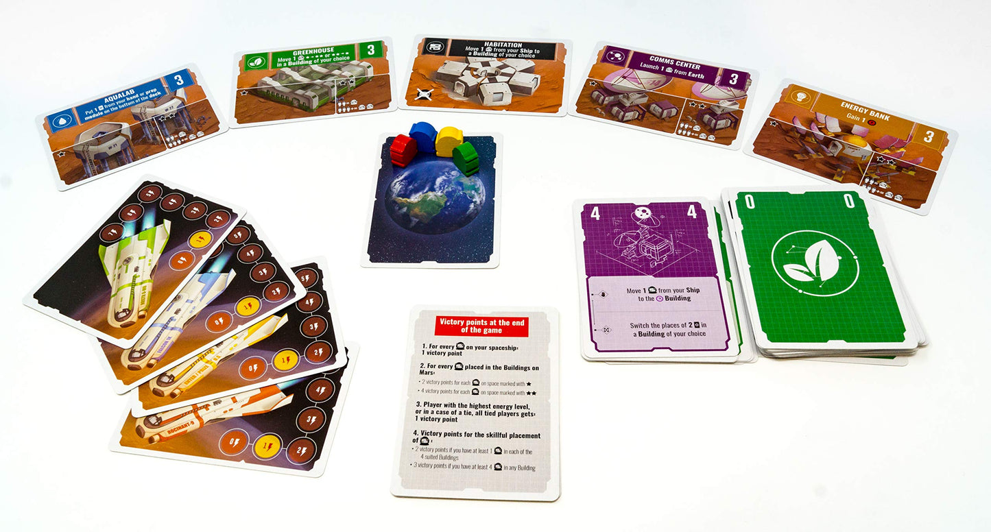 Grey Fox Games Pocket Mars Board Game