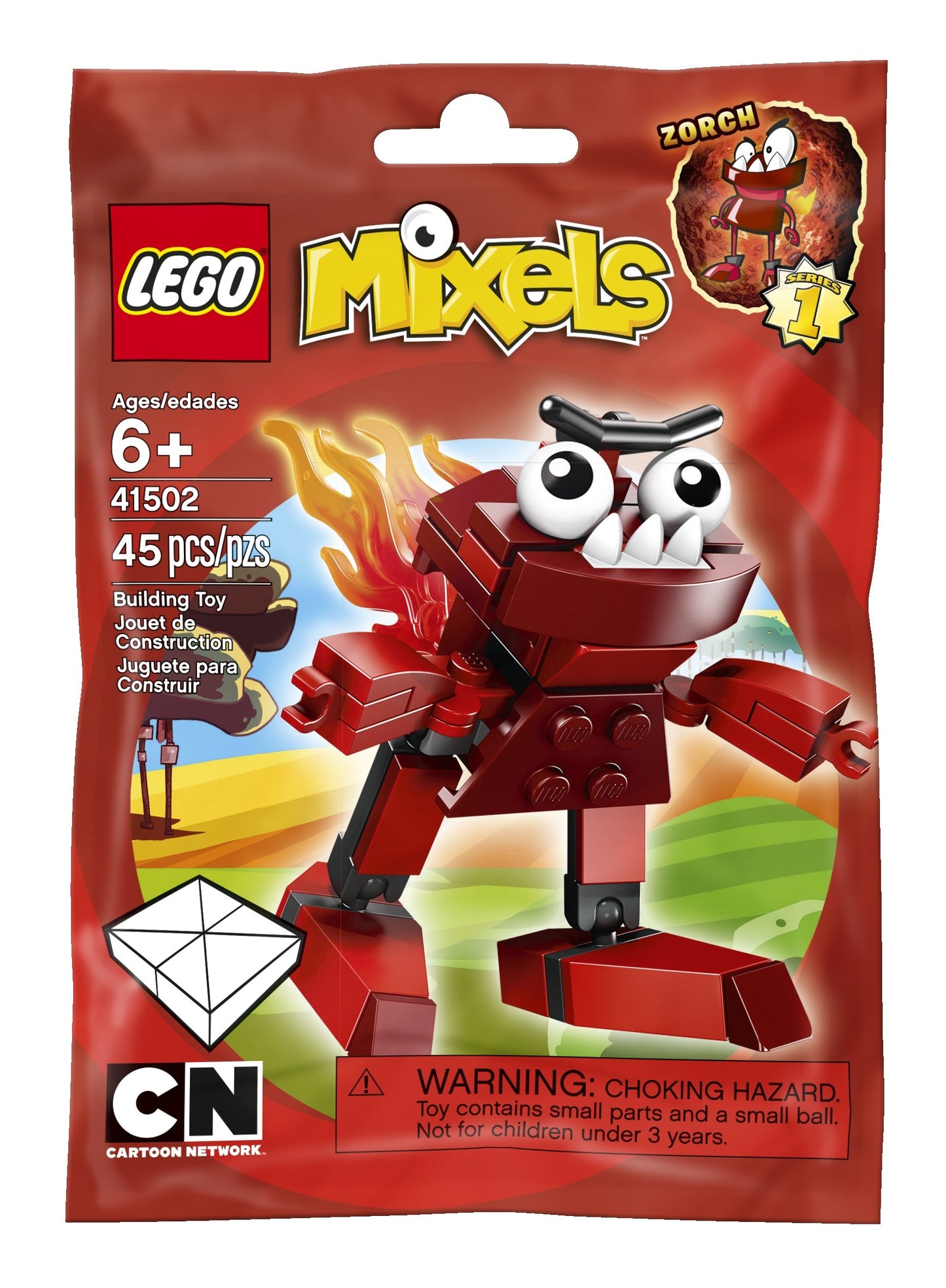 LEGO Mixels 41502 Zorch Building Set