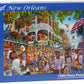 Vermont Christmas Company New Orleans Jigsaw Puzzle 1000 Piece - Fully Interlocking and Randomly Shaped Pieces - Large Size 30" x 24"