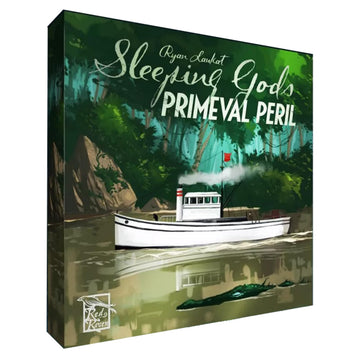 Sleeping Gods: Primeval Peril by Red Raven Games | Ages 13+ | 1-2 Players | Strategy Games | Cooperative Adventure | Story-Driven Exploration
