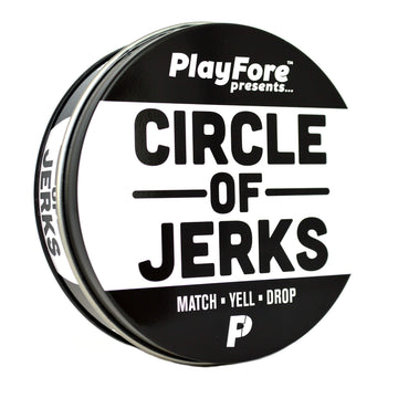 Circle of Jerks: The Fast-Paced Party Card Game for Adults - Competitive, Funny, Easy to Learn, 2 Players, Couples Game