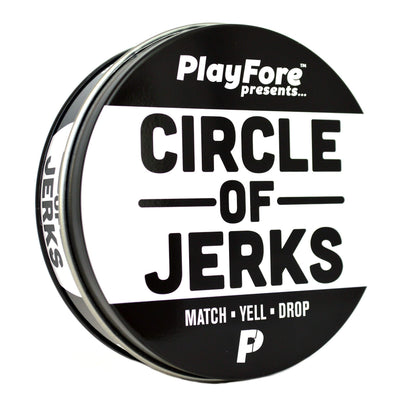 Circle of Jerks: The Fast-Paced Party Card Game for Adults - Competitive, Funny, Easy to Learn, 2 Players, Couples Game