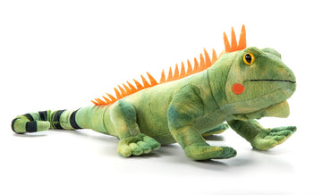 The Petting Zoo Iguana Stuffed Animal Plushie, Gifts for Kids, Wild Onez Reptile Animals, Iguana Plush Toy 18 Inches