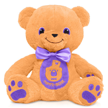 Papa's Bear Teddy Bear Plush, Soft Classic Stuffed Animal for Babies, Toddlers and Kids, Meaningful Gift from Dad