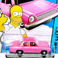Hot Wheels 2015 HW City The Simpsons Family Car 56/250, Pink