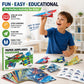 Vexorith Paper Airplane Kit for Kids Ages 8-12, 5-8 - 36 Designer Origami Papers with 12 Flying Plane Styles, STEM Craft & Educational Toy Gift