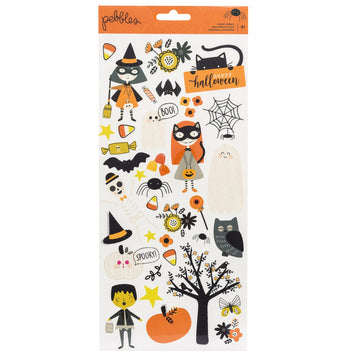 Pebbles Stickers, Multicolor