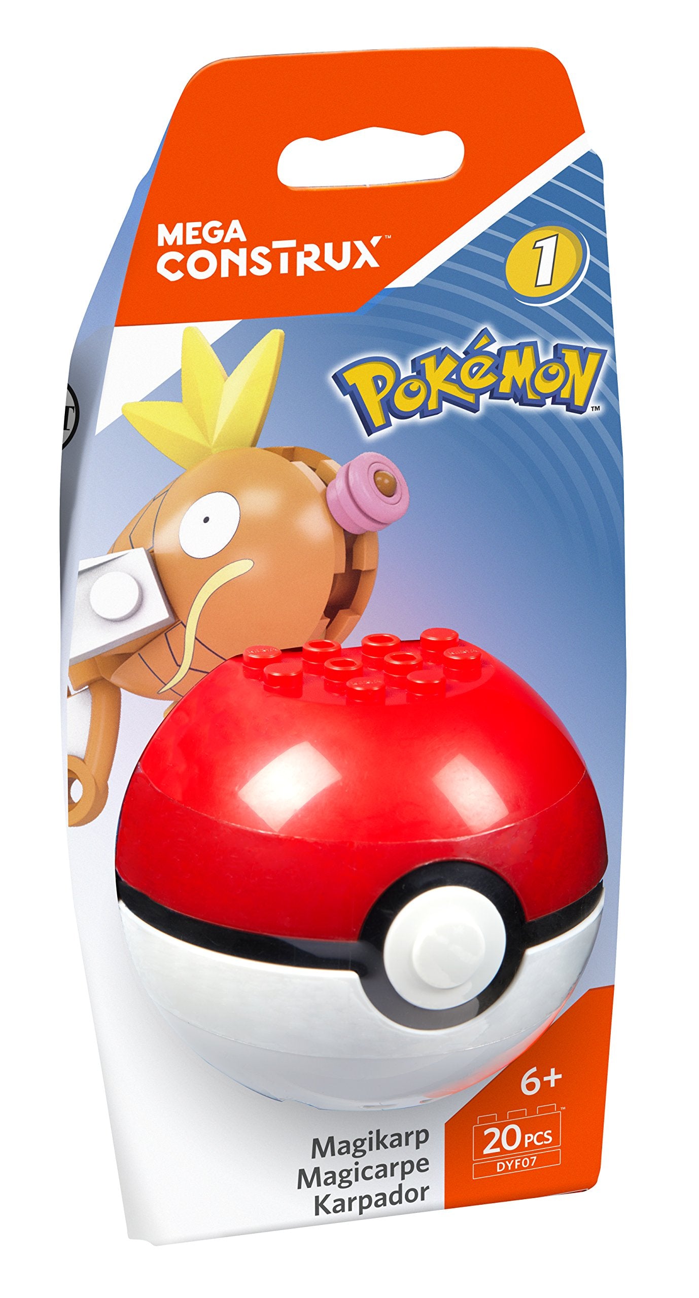 Mega Bloks Construx Pokemon Magikarp Building Set