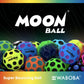 Waboba Gradient Moon Ball 2 Pack, Bouncy Wall Balls, Rainbow & Undersea