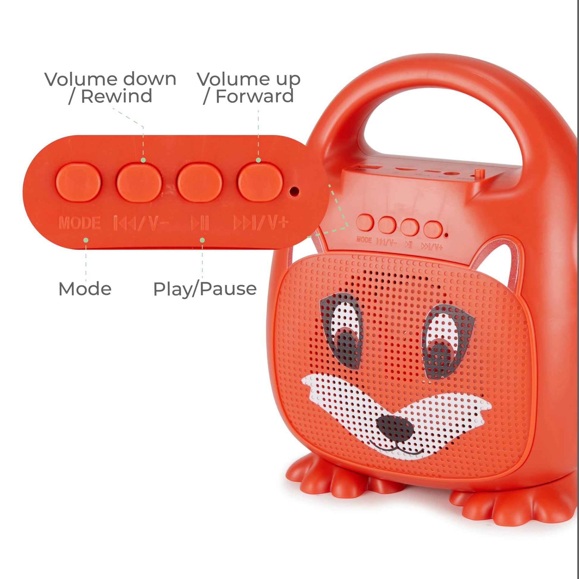 Singimals Kids Karaoke Speaker with Microphone - Unleash Your Child's Inner Superstar, Bluetooth v5.1, 12H Playtime, 5W Speaker, Multicolor LED