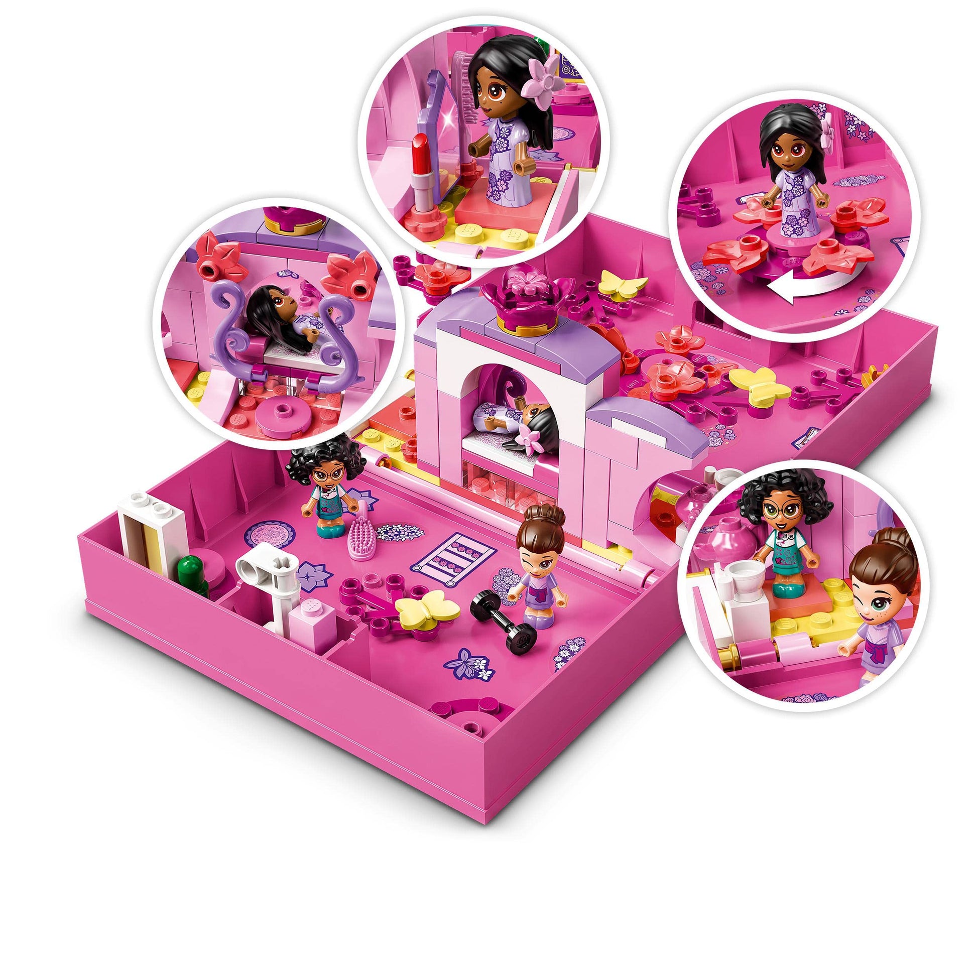 LEGO® Disney Isabela’s Magical Door 43201 Building Kit; Buildable Kids’ Toy with Lock and Key