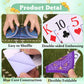 Playing Cards 2 Pack, Deck of Cards, Large Print Playing Cards, Easy to Shuffle, Premium Poker Cards for Card Games Family Game Night Table Magic