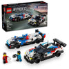LEGO Speed Champions BMW M4 GT3 & BMW M Hybrid V8 Race Cars, BMW Toy for Kids with 2 Buildable Models and 2 Driver Minifigures, Car Toy Birthday Gift