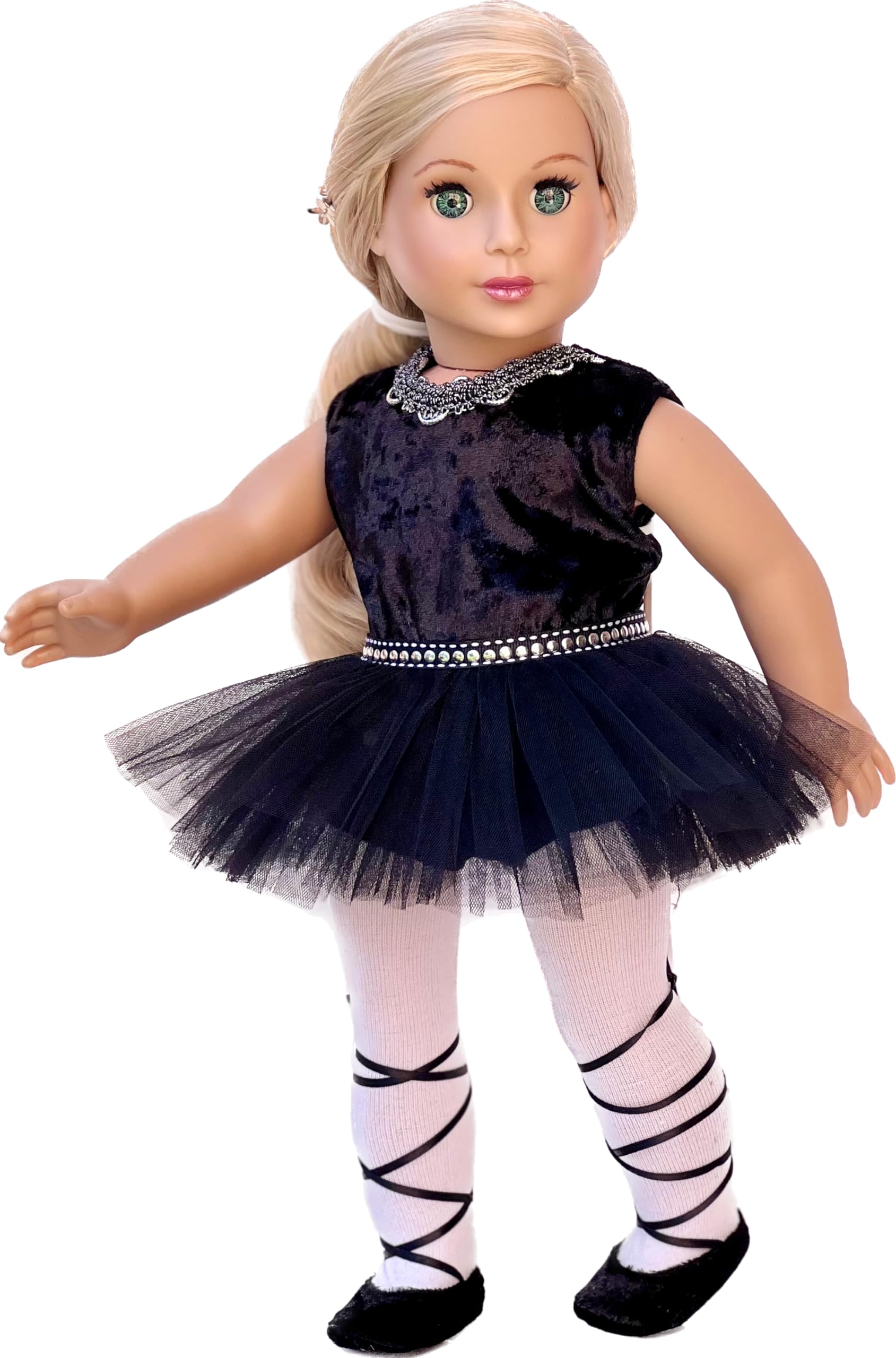 Black Swan - 3 Piece Outfit for 18 Inch Doll