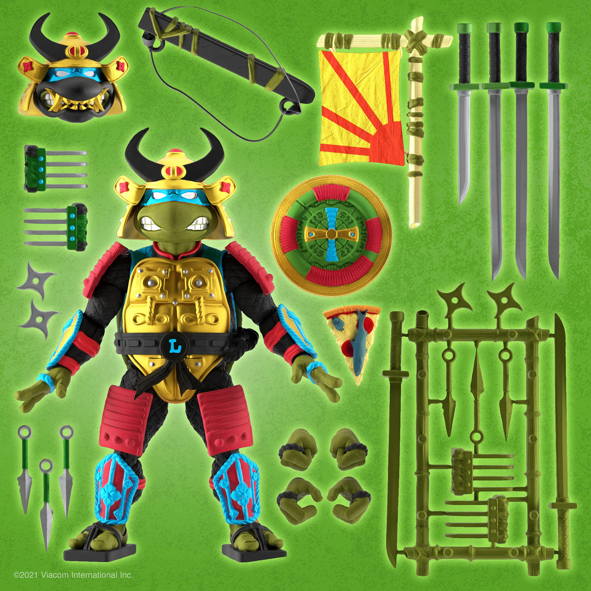 Teenage Mutant Ninja Turtles Ultimates: Leo the Sewer Samurai Action Figure