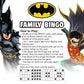 Aquarius DC Comics Batman Family Bingo Game, Superhero Party Board Game for Kids Teens Adults, Officially Licensed Batman Gift, Ages 8+