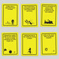 ORIGAMI WHALE Danger The Game: The Card Game of Bizarre Dangers and Rescues - Family & Adult Game Night - Easy to Learn - Party Games - Family Board