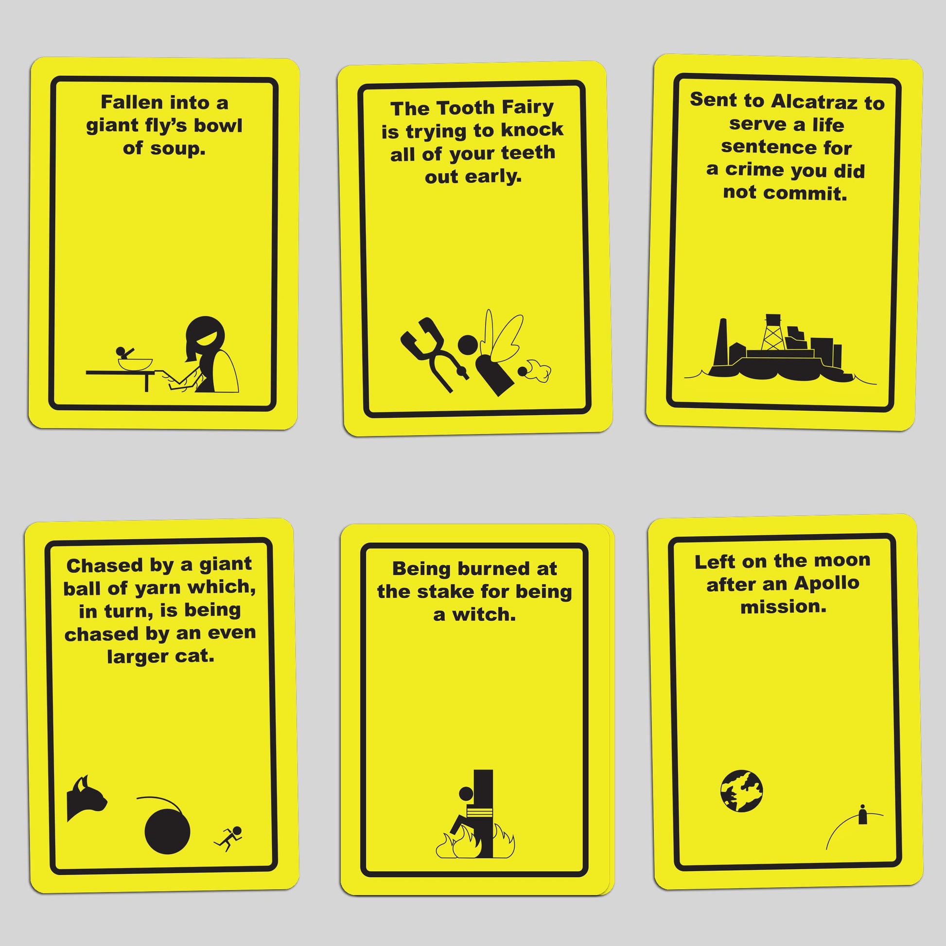 ORIGAMI WHALE Danger The Game: The Card Game of Bizarre Dangers and Rescues - Family & Adult Game Night - Easy to Learn - Party Games - Family Board