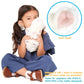 TigerHart Wren The White Rabbit - 10 Inch Stuffed Animal Plush