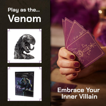 Ravensburger Marvel Villainous - We are Venom - Single Character Strategy Board Game Expansion - Play as Venom, The Iconic Symbiote and Defeat