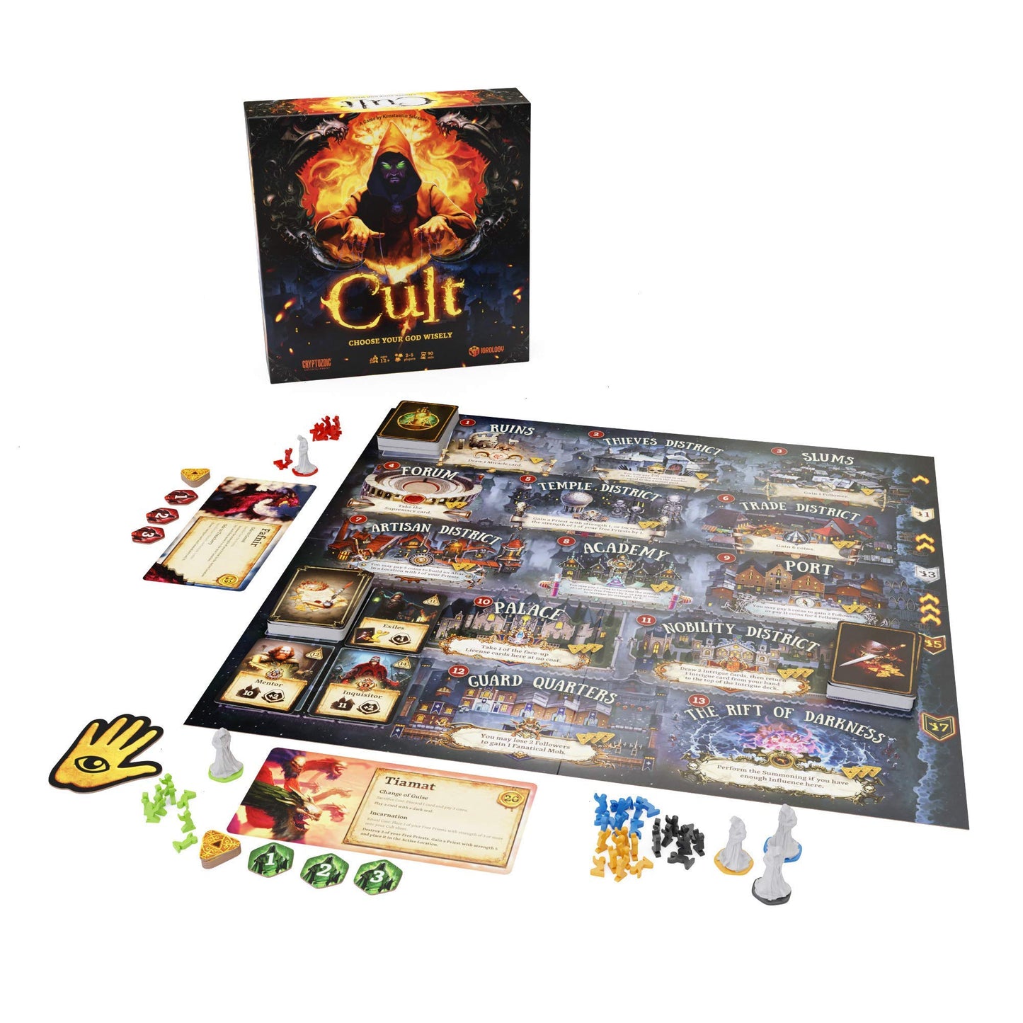 Cryptozoic Entertainment 27442CZE Cult: Choose Your God Wisely