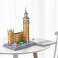 Big Ben Building Set for Adults, London Architecture Micro Blocks Model Kit for Adults, Home and Office Decor, Creative Gift for Architecture Lovers