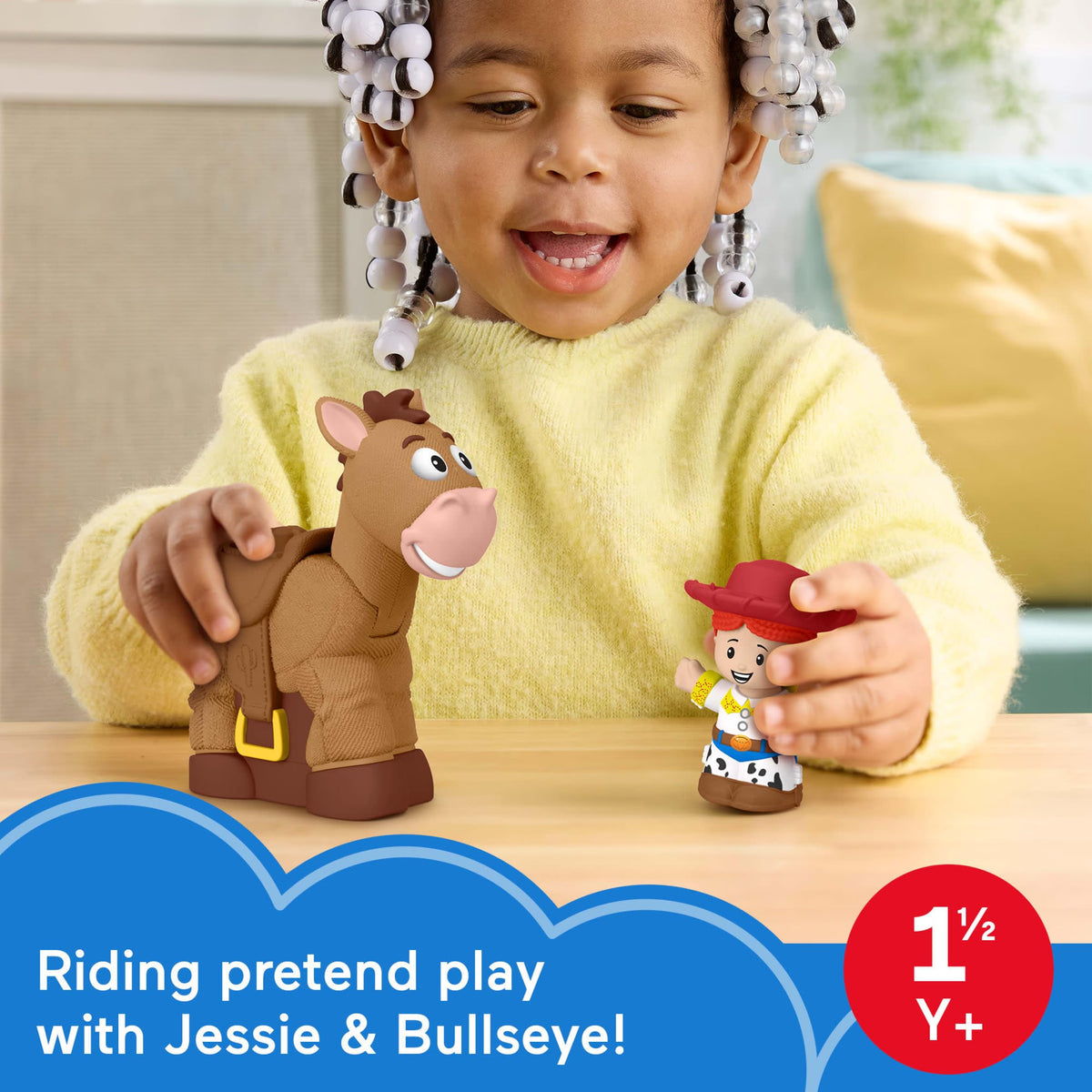 Fisher-Price Little People Disney Pixar Toy Story Bobbin’ Bullseye